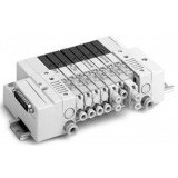 SMC solenoid valve 4 & 5 Port SQ - NEW SS5Q24-F, 2000 Series Plug Lead Manifold, D-sub Connector Kit